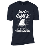 Teacher Shark Doo Doo Doo Your Homework Shirt Ladies' Boyfriend