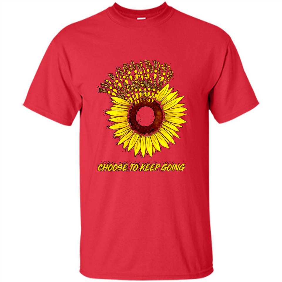 Semicolon Sunflower choose to keep going PINGPONG