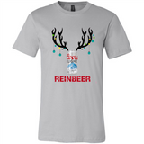 Coors Light Reinbeer Funny Beer Reindeer Christmas Sweatshirt - Canvas Unisex T-Shirt