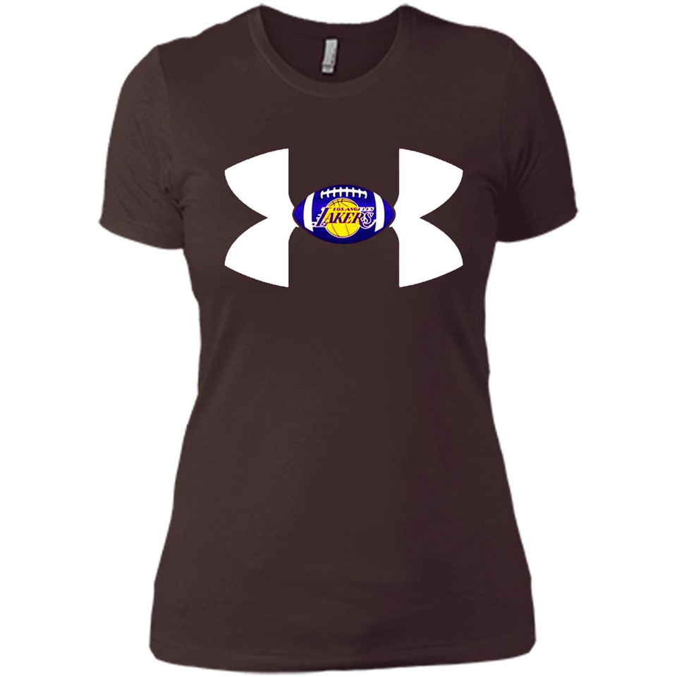 Los Angeles Lakers Under Armour Logo - Ladies' Boyfriend T-Shirt