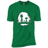 Snoopy The Peanuts Walking To The Moon