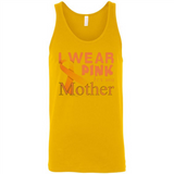 Breast cancer awareness mother - Canvas Unisex Tank