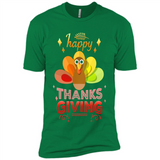 Happy Thanksgiving Turkey Day Colorful Cute