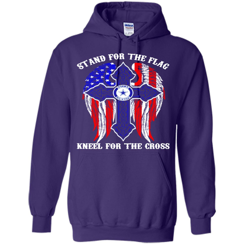 Dallas Cowboys - stand for the flag kneel for the cross