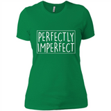 Perfectly Imperfect Black mugs PINGPONG - Ladies' Boyfriend T-Shirt