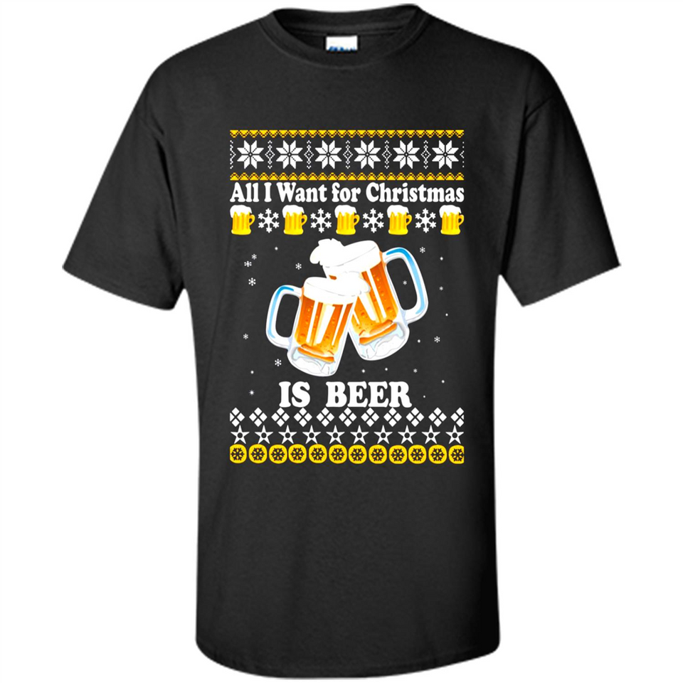 All I want for Christmas is Beer Sweater PINGPONG