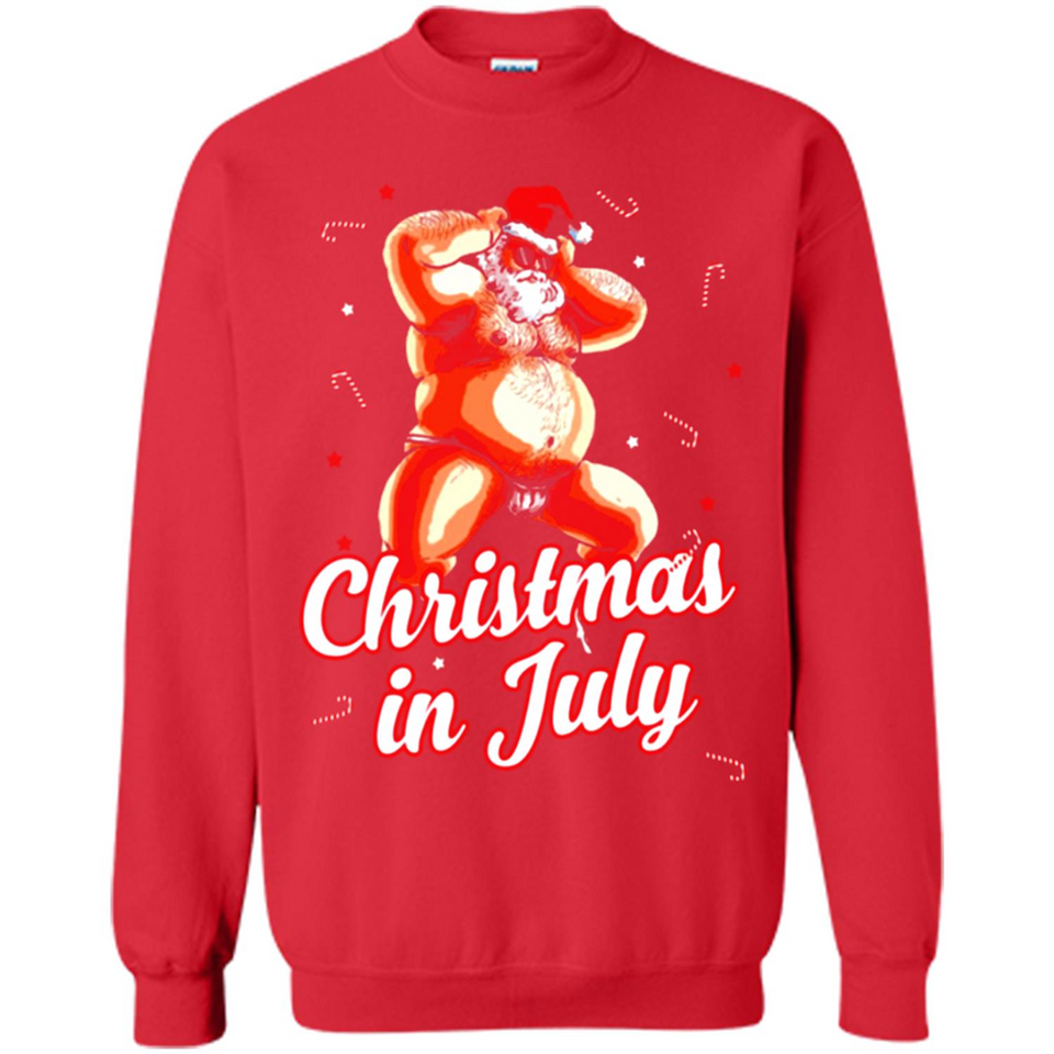 Christmas In July - Funny Dancing Santa - Sweatshirt