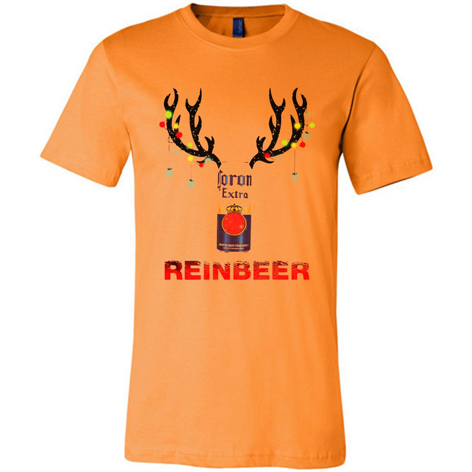 Corona Extra reinbeer Christmas - Canvas Unisex T-Shirt