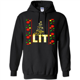 Funny Lets Get Lit Christmas Tree - Hoodie