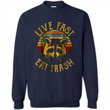 Live fast eat trash bear vintage camping PINGPONG