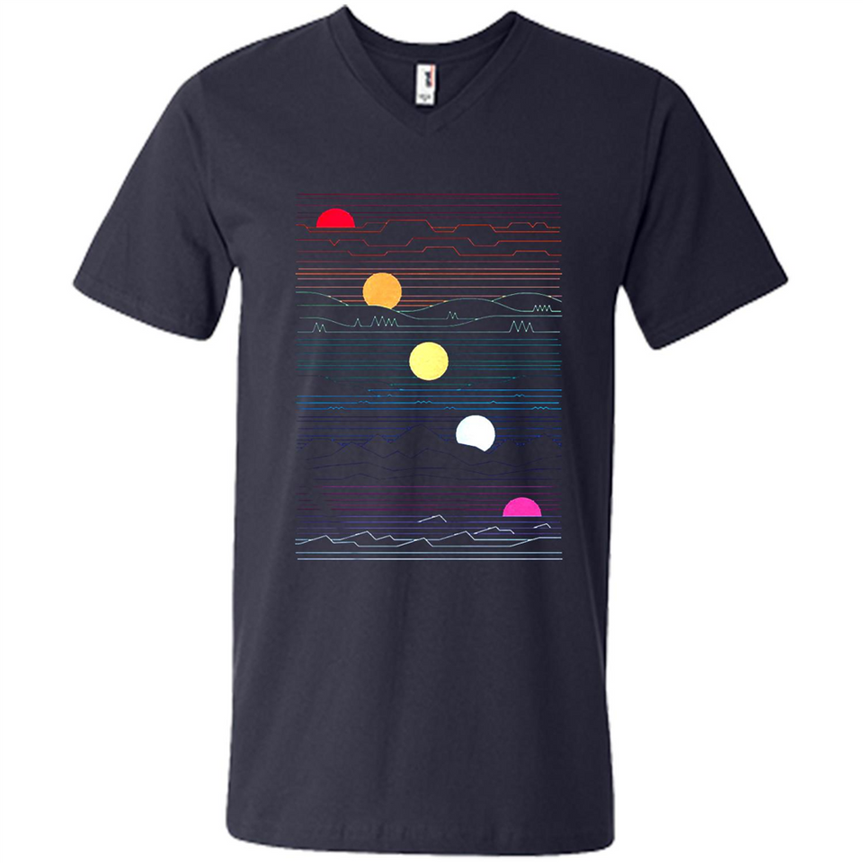 Many lands under one sun shirt Sweatshirt - Men's V-Neck