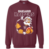 Grumpy Santa Claus Oakland Raiders Football Team PINGPONG