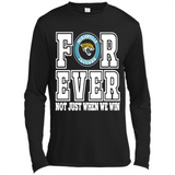 Jacksonville Jaguars Forever For ever not just when we win - Canvas Long Sleeve T-Shirt