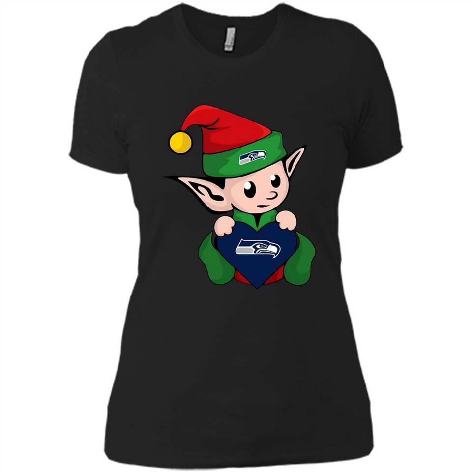 Seattle Seahawks ELF Elves Grinch Santa Claus
