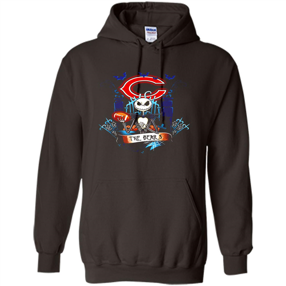 Chicago Bears Halloween The Nightmare Before Christmas - Hoodie