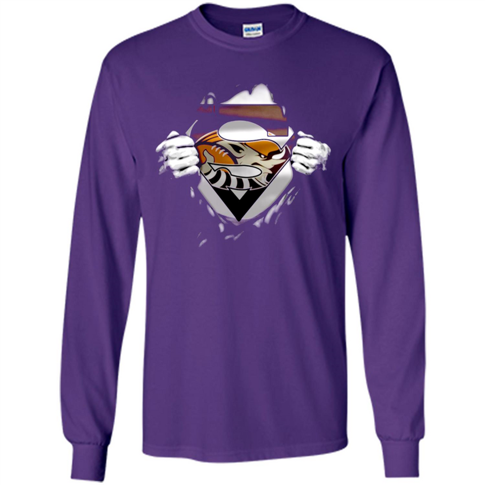 Cleveland Browns And Superman Fans - Long Sleeve T-Shirt