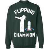 Water Bottle Flipping Tshirt Dabbing Flipping Champion - Sweatshirt