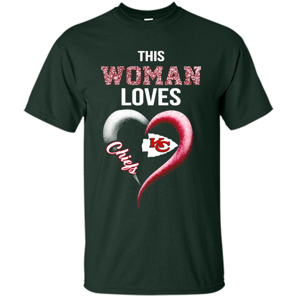 This Woman love Chiefs NFL football team - Shirt