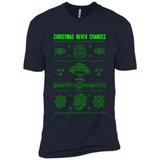 Christmas Ugly Sweater Christmas Never Changes Star Wars - Premium Short Sleeve T-Shirt