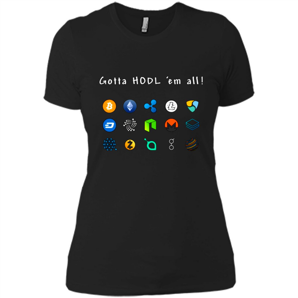 Ethereum Bitcoin Litecoin Gotta HODL em all Crypto PING PONG