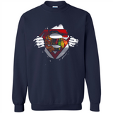 Chicago Blackhawks And Superman Fans - Sweatshirt