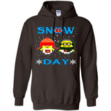Snow Day Shirt For Cincinnati Bengals Vs Minion Fans pingpong