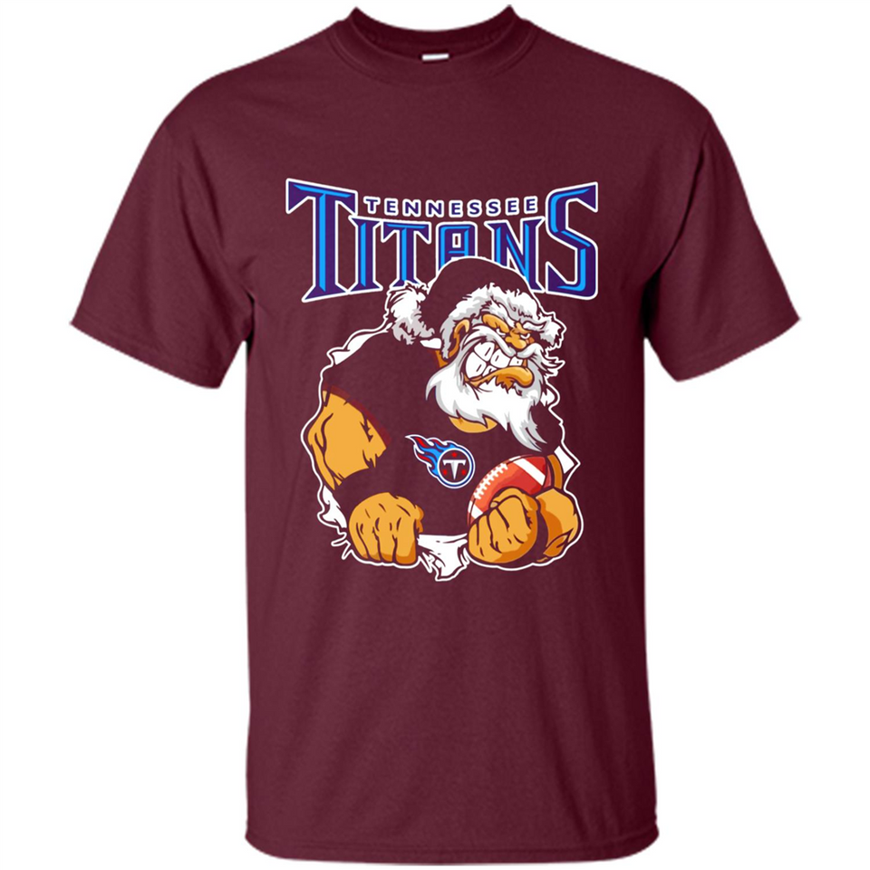 Grumpy Santa Claus Tennessee Titans Football Team PINGPONG