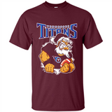 Grumpy Santa Claus Tennessee Titans Football Team PINGPONG