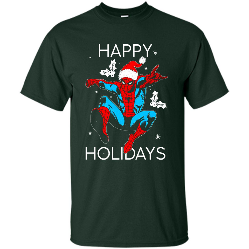 Marvel Spider Man Happy Holidays Santa Christmas Mug PINGPONG - Shirt