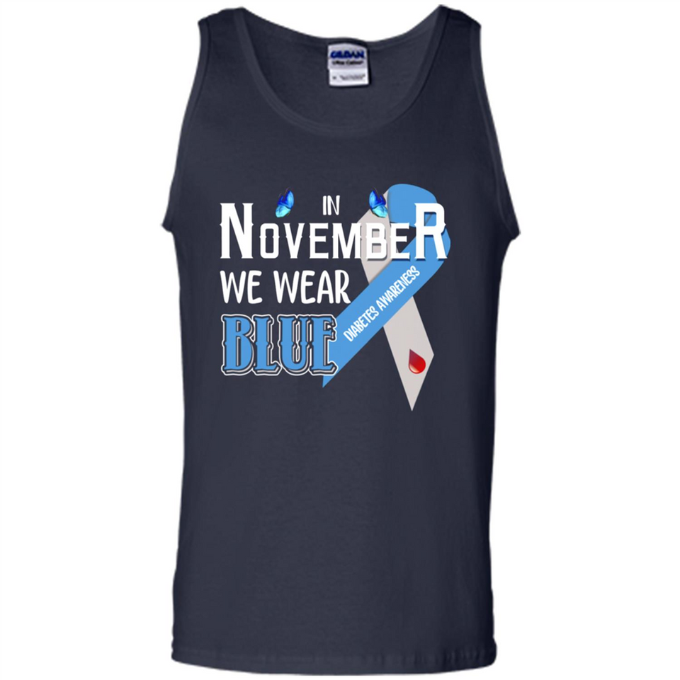 November We Wear Blue Diabetes Awareness