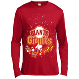 Snoopy Christmas San Francisco Giants - Canvas Long Sleeve T-Shirt