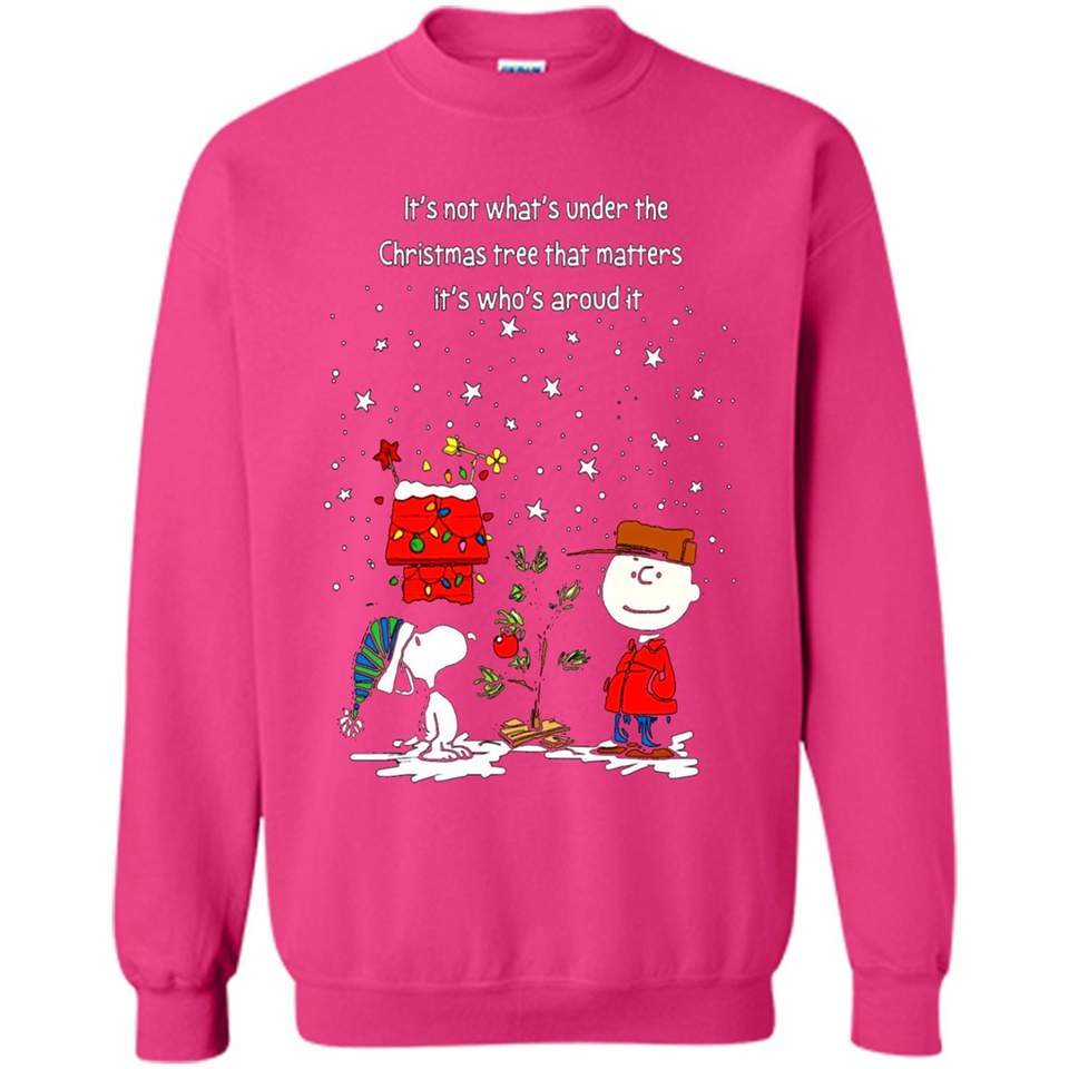 It’s Not What’s Under The Christmas Tree Snoopy Charlie Brown PING PONG