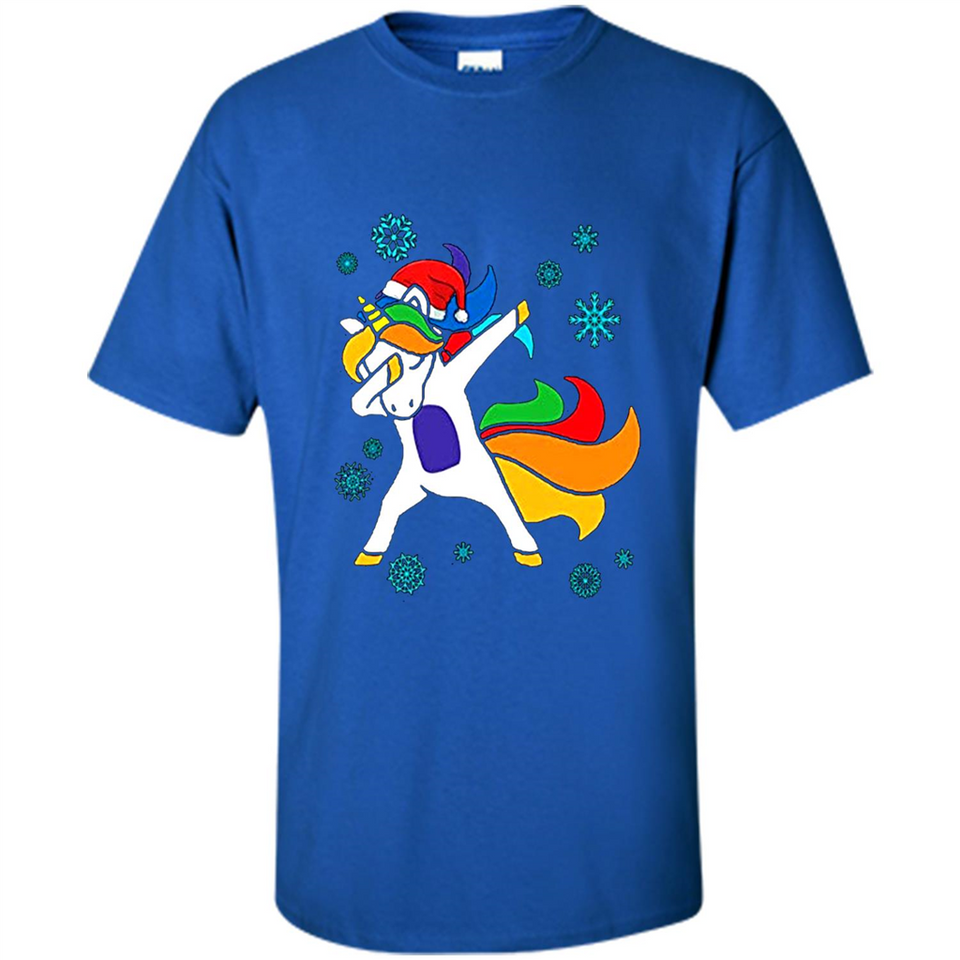 Christmas Dabbing Unicorn - Shirt