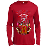 Oakland Raiders NFL Reindeer Funny Merry Christmas And Happy New Year