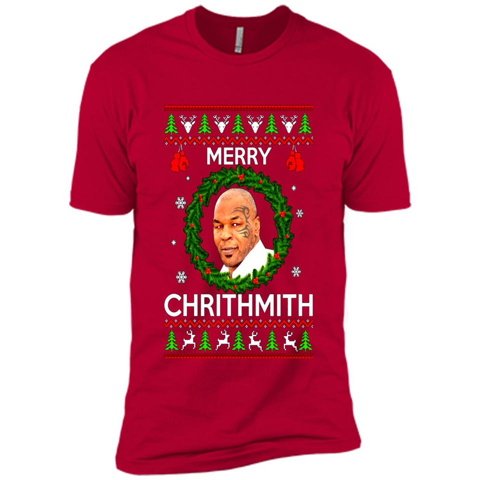 Mike Tyson Merry Chritmith Christmas Sweatshirt PINGPONG