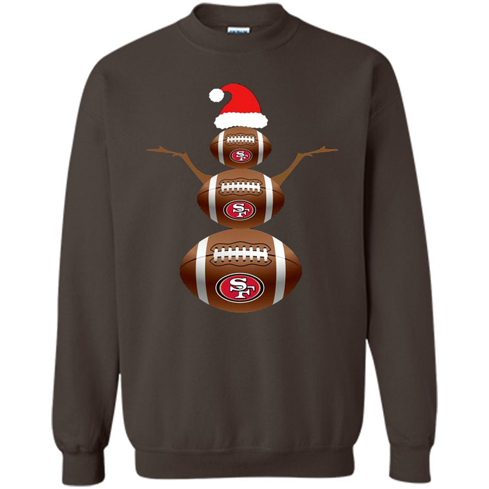 San Francisco 49ers NFL Dabbing Snowman Xmas