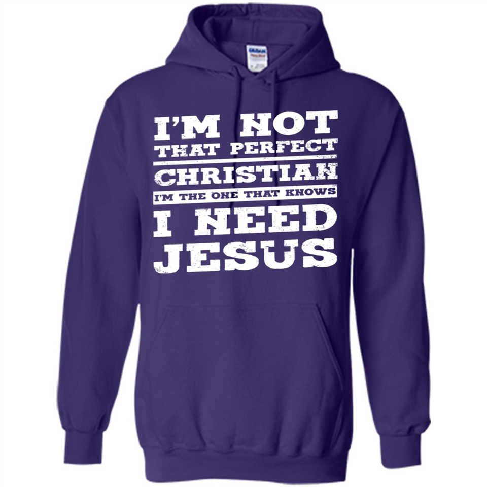 I'm The One That Known I Need Jesus - Hoodie