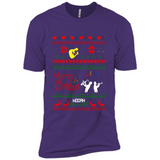 Music Ugly Christmas SweatShirt - Premium Short Sleeve T-Shirt