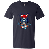 Chicago Bulls Halloween The Nightmare Before Christmas - Men's V-Neck