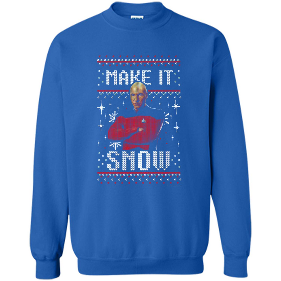 Make It Snow Jean-Luc Picard Star Trek PINGPONG