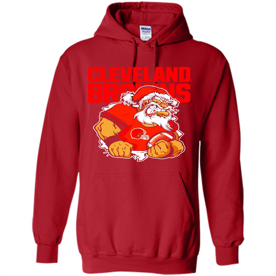 Grumpy Santa Claus Cleveland Browns Football Team PINGPONG