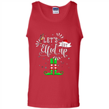 Let's Get Elfed Up Funny Drinking Wine Christmas Elf PINGPONG