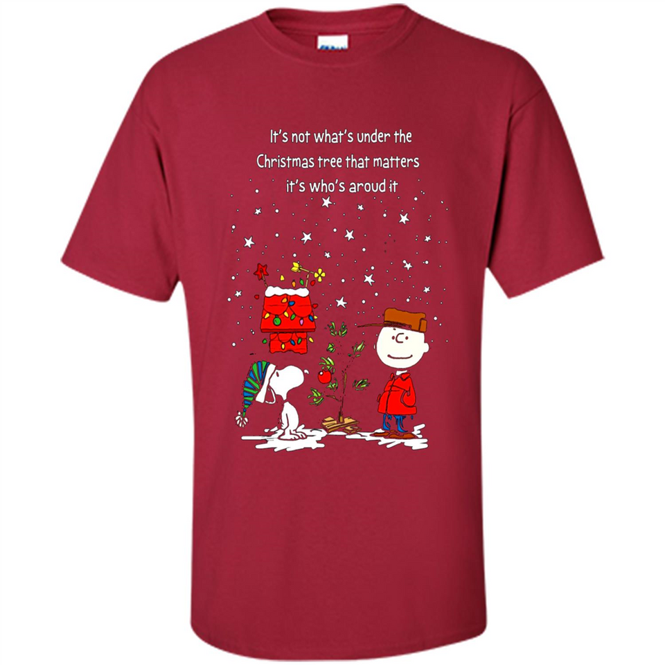 It’s Not What’s Under The Christmas Tree Snoopy Charlie Brown PING PONG