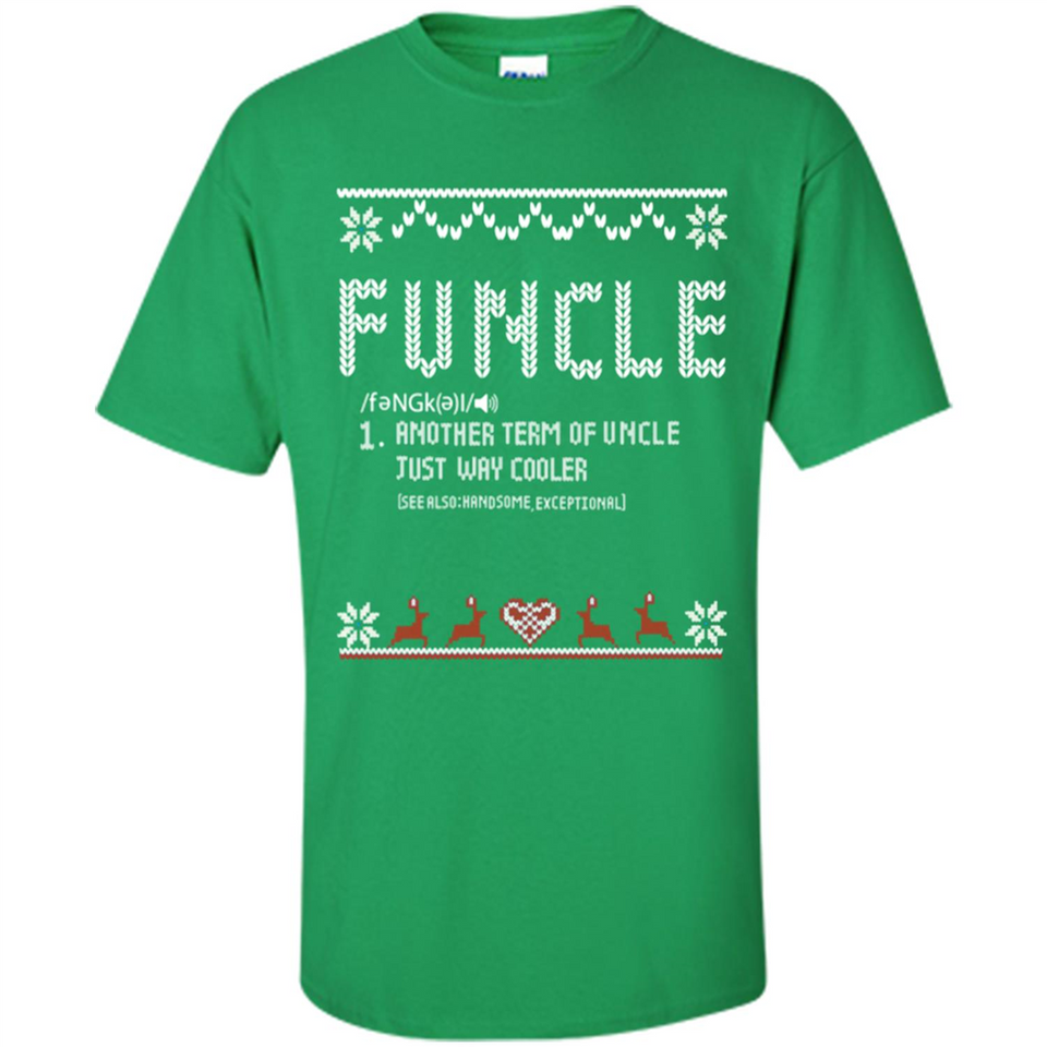 Mens Christmas Funcle Definition - Shirt