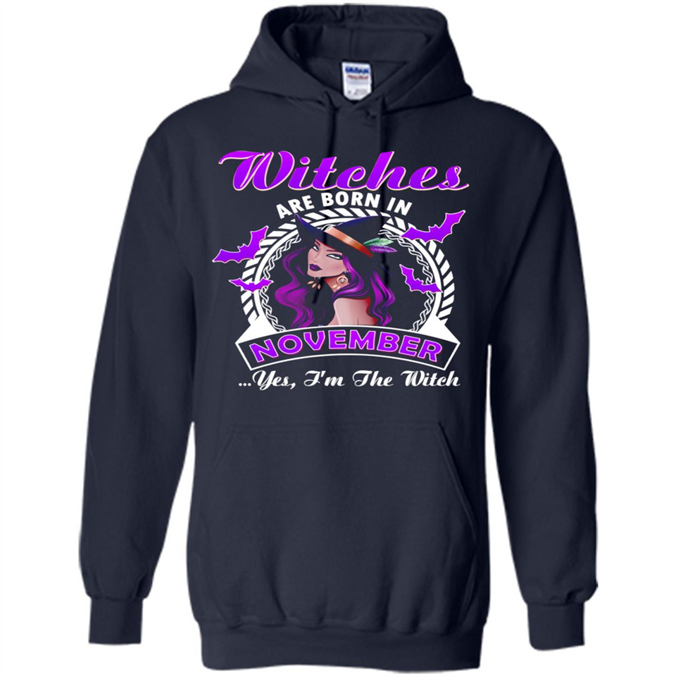 Witches Are Born In November Halloween