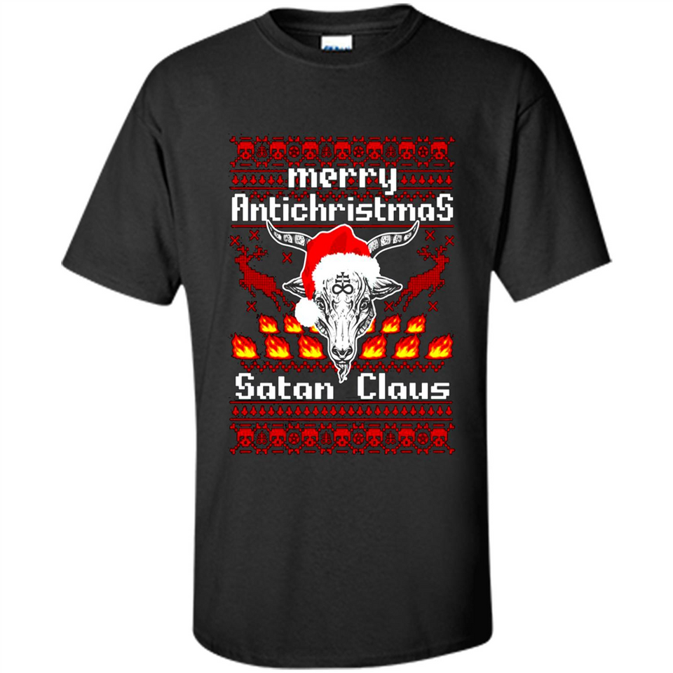 Merry Antichristmas Satan Claus Christmas sweater Sweater PINGPONG