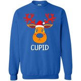 Cupid Santa Claus Funny Xmas Holiday T-Shirt - Sweatshirt