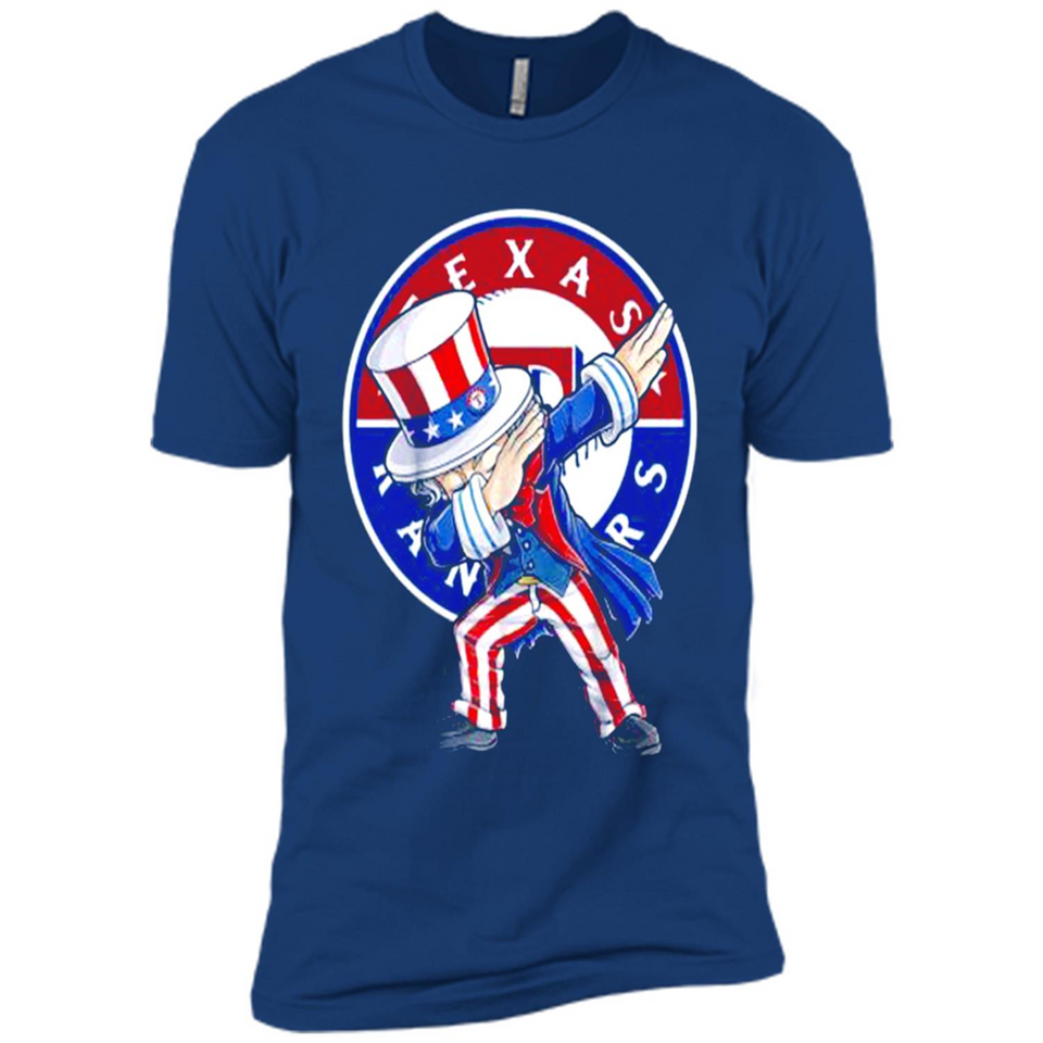 MLB TEXAS RANGERS UNCLE SAM DABBING INDEPENDENCE DAY