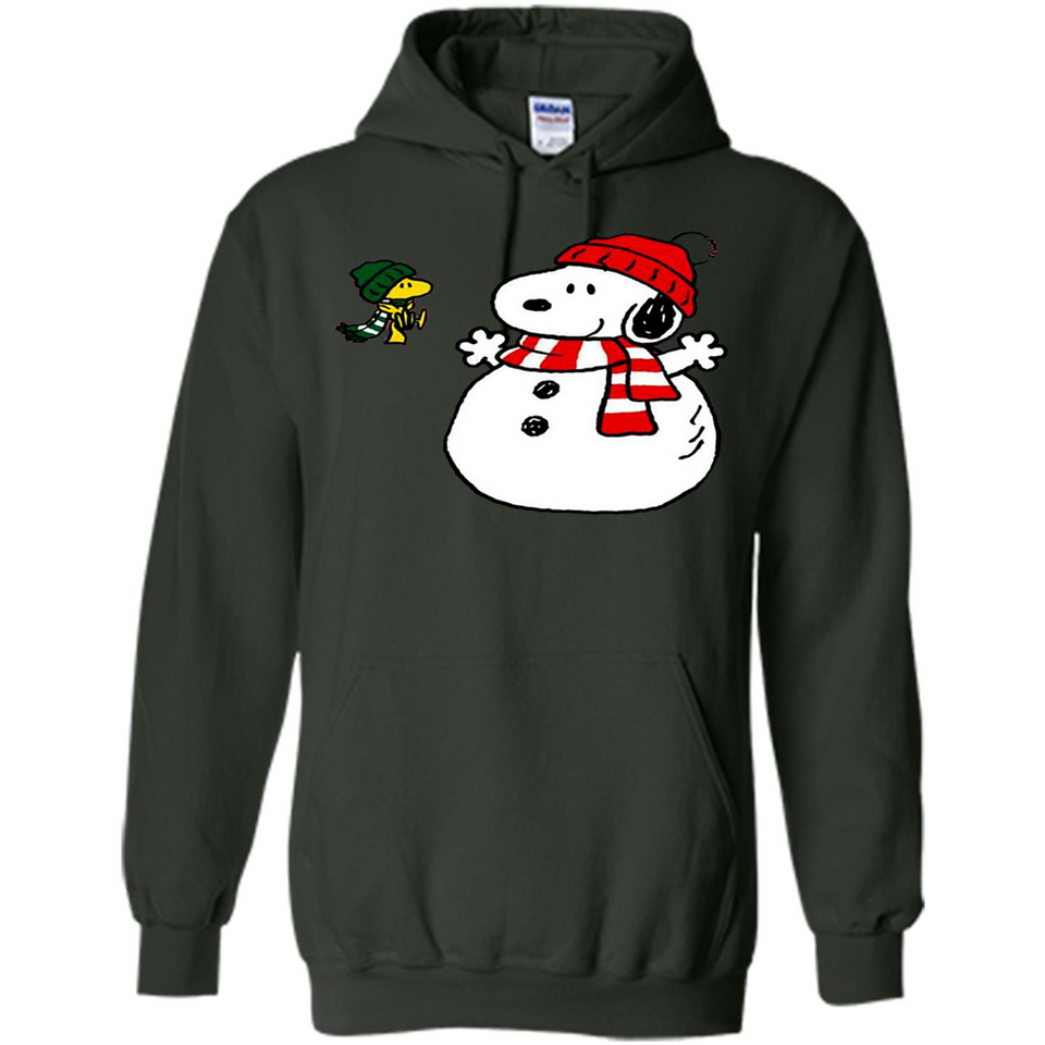 Snoopy Snowman Christmas