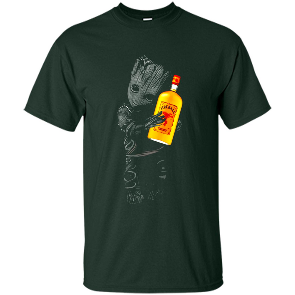 Groot hug Fireball Cinnamon Whisky PING PONG